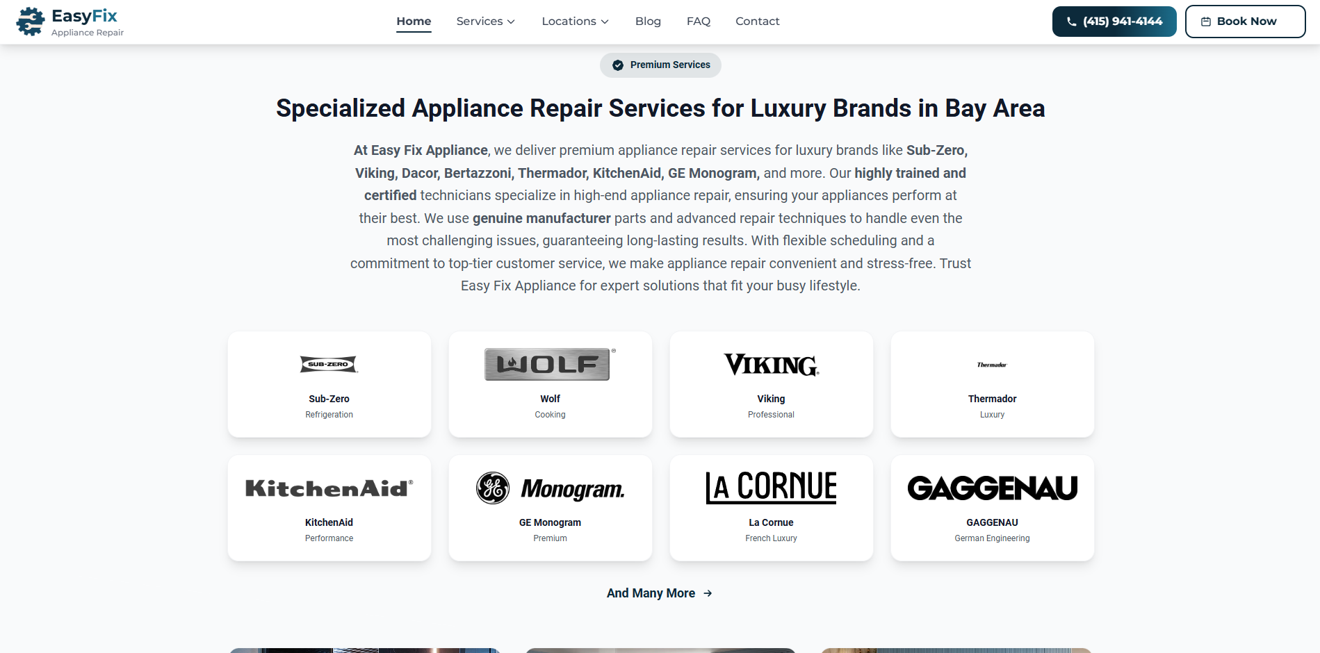 EasyFix Appliance screenshot 3